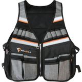 Probag Alet Ve Takım Yeleği - Ayarlanabilir, Çok Cepli, Reflektörlü Profesyonel Yelek