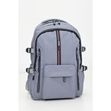 Probag Çok Gözlü Laptop Bölmeli Ortopedik Sırt Çantası – Geniş Hacimli, Su Cepli, Jakarlı Astarlı Gri