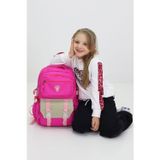 Probag Kız Çocuk Pembe Okul Çantası Anaokulu Ilkokul Sırt Çantası Genç Kız Günlük Çanta ( Oyuncak Hediyeli)