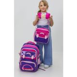 Probag Okul Çanta Seti Sırt Çantası Beslenme Çantası Kalemlik Peluş Oyuncak Hediyeli 3'lü Set