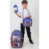 Probag Out and Explore 3'lü Çanta Seti Sırt Çantası Beslenme Çantası Kalemlik İlkokul Peluş Oyuncak Hediye