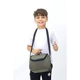 Probag Termal Beslenme Çantası – Tek Gözlü, Ayarlanabilir Omuz Askılı, Isı Yalıtımlı, Anaokulu ve İlkokul Yeşil