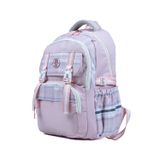 Probag Toz Pembe Okul Çantası 4 Bölmeli Ortopedik Sırt Destekli Su Geçirmez Ilkokul Ortaokul Sırt Çantası