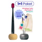 Probident 1+1 Paket Himalaya Tuzlu Diş Fırçası + Dil Sıyırıcı / Dil temizleme