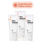 Probident Aktif Probiyotikli Doğal Florürsüz Diş Macunu Zerdeçal Özüt Ilaveli 3'lü Paket Beyazlık