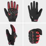 Probiker Riding Biker Motosiklet Eldiveni Korumalı Parmak Okuyucu Motor El