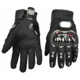 Probiker Unisex Siyah Korumalı Motosiklet Eldiveni