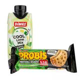 Probis Şeker İlavesiz & Dimes Cool Lime Şekersiz Probis Şeker İlavesiz & Dimes Cool Lime Şekersiz 2 Adet