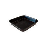 Probitki 5 Adet Kare Saksı Tabağı 14 cm (1l - 3.5l Arası) - Siyah