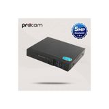 Procam 4 Kanal 5MP Destekli DVR Kayıt Cihazı Güvenlik Kamerası Kayıt Ünitesi