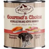 Prochef Gourmet's Choice Kısırlaştırılmış 12x415 gr Somon ve Kuzu Etli Köpek Konserve Yaş Mama