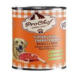 Prochef Premium Plus Yetişkin Yüksek Enerji 20x415 gr Kuzu Etli Yetişkin Konserve Yaş Mama