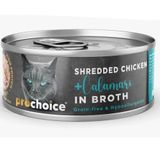 Prochoice 12x70 gr Deluxe Shredded Chicken&Calamari Kedi Konservesi