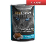 Prochoice Balıklı ve Sebzeli Yetişkin Kedi Konservesi