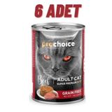 Prochoice Biftekli 6x400 gr Yetişkin Konserve Kedi Maması