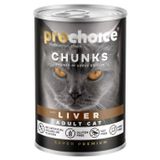 Prochoice Ciğer Parçalı Gravy 6x400 gr Yetişkin Kedi Konservesi