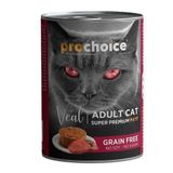 Prochoice Dana Etli Tahılsız Ezme 400 GR Yetişkin Kedi Konservesi
