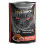 Prochoice Kuzulu Kısırlaştırılmış Pate 400 gr Konserve Yetişkin Kedi Maması