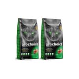 Prochoice Pro 36 Kuzu ve Pirinçli 2x2 kg Yetişkin Kuru Kedi Maması