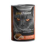 Prochoice Somonlu 12x400 gr Kısırlaştırılmış Yetişkin Konserve Kedi Maması