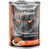 Prochoice Sterilised Somonlu Tahılsız Pate 400 gr Kısırlaştırılmış Kedi Konservesi