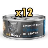 Prochoice Tavuk Etli ve Karides Kedi 12x70 gr Yaş Mama