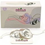 Proclis Natural Eco Beauty Koruyucu Gümüş Göğüs Ucu Kapakları, 999 Ayar Parlatılmış Güm�