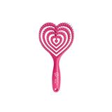 PROCO Beauty Love Saç Fırçası - Üç Boyutlu 3D Esnek Kalp Saç Fırçası
