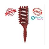 Proco Beauty Pro Curly Kıvırcık Saçlar İçin Bukle Belirginleştirici Saç Fırçası - Özel Tasarım - Bordo