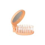 Proco Proco Beauty Makaron Saç Fırçası-Üç Boyutlu 3D Esnek Aynalı Çanta Boy Saç Fırçası-Compact Detangler