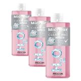 Procsin Aqua Bio H2O Yüz Ve Makyaj Temizleyici Micellar Cleansing Water 200 Ml (3 paketi)
