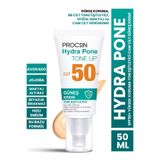 PROCSIN Hydra Pone Spf50+ Cilt Tonu Eşitleyici Makyaj Efekti Veren Cam Cilt BB Güneş Kremi Pa++++