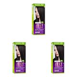PROCSIN Magic Mix COLOR KIT Parlak ve Canlı 4.0 ORTA KESTANE Kalıcı Saç Boyası (3 paketi)