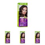 Procsin Magic Mix Color Kıt Parlak Ve Canlı 7.1 Küllü Kumral Kalıcı Saç Boyası Küllü Kumral Unisex (4 paketi)