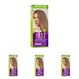 Procsin Magic Mix Color Kıt Parlak Ve Canlı 7.3 Kumral Dore Kalıcı Saç Boyası Kumral Dore Unisex (4 paketi)