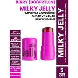 PROCSIN Milky Jelly Doğal Görünüm Dudak ve Yanak Renklendirici Allık Böğürtlen (Berry) 5 GR