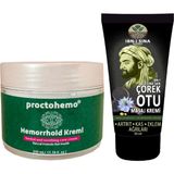 Proctohemo 100 ml Hemor.roidin Bağsur Kremi + Ibn-I Sina Çörek Otu Kremi 50 ml Sırt Bel Kas Diz Iskelet Agrilarina Teskin Edici Masaj Kremi