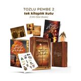 Prod Home Tozlu Pembe 2 –tek Kitaplık Kutu Yan Boyamalı - 1 Adet