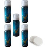 Prodax 5 Adet Seyahat Tıraş Köpüğü 50 Ml. + Mini Sabun Hediye