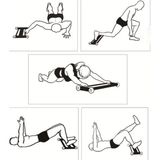 Prodips Glute Ham Ab Roller Red Model