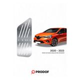 Prodof Renault Clio 5 Krom Ayak Dinlendirme Pedalı 2020 Ve 2023 Model Araçlar Için