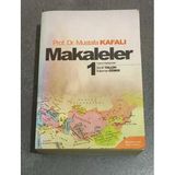 Prof.dr. Mustafa Kafalı Makaleler 1 (Sahafiye Kitap)
