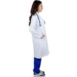 Prof İnternational Orkide Doktor Önlüğü Hakim Yaka - Beyaz - XL