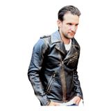 Prof Model Biker Motorcu Eskitme Spor Mont Uzun Kolllu - Siyah - Sarı - XL