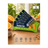 prof saracoğlu Protein Bar Kabak Çekirdeği İçeren 5 Adetlik Yüksek Lif Vegan Atıştırmalık Paket
