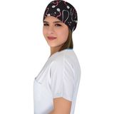 Prof. Unisex Siyah Stetoskop Baskılı Cerrahi Bone