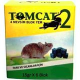 Profarm Tomcat2 Blok Fare Yemi 90GR Orjinal Ambalaj En İyisi Zehiri Yokedici Çekici Özellik