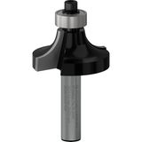 Professional 1 x Ahşap Için Standart Yuvarlak Freze Ucu (Ahşap Için, Yarıçap 12 Mm, Çalışma