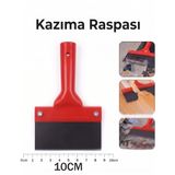 Professional 10 cm Kazıma Raspası – Değiştirilebilir Bıçaklı Duvar, Cam, Zemin ve Boya Kazıma Spatulası