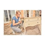 Professional 18 Parçalı Zımpara Seti (Ahşap ve Renk Için, Çap 40 Mm, Tanecik K80/K180/K320, Eksantrik Zımpara Aksesuarı) - standart